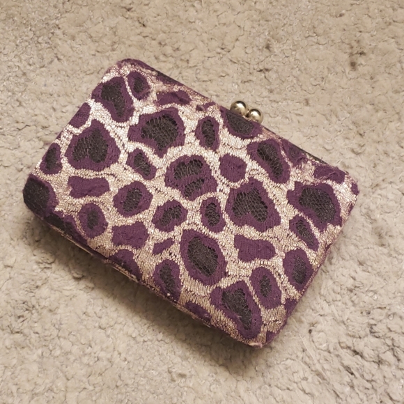 Accessories - Purple Cheetah Wallet